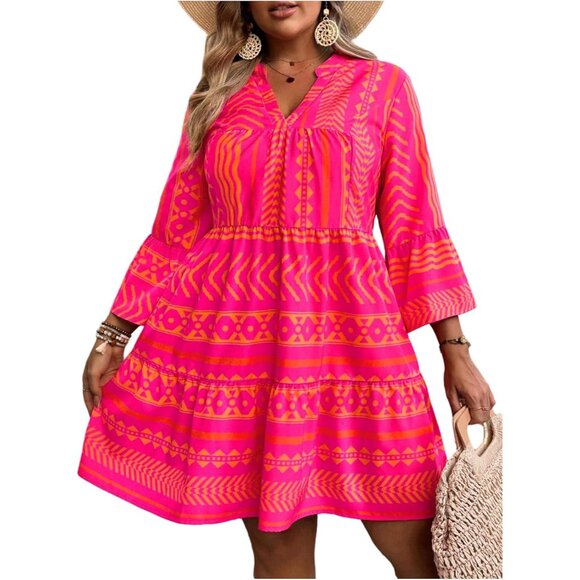 sachin and babi light blue dress Women's 3/4 Sleeve Daytime & Casual Dresses